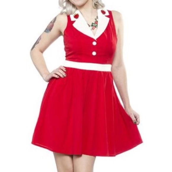 Sourpuss Dresses & Skirts - Sourpuss Strawberry dress